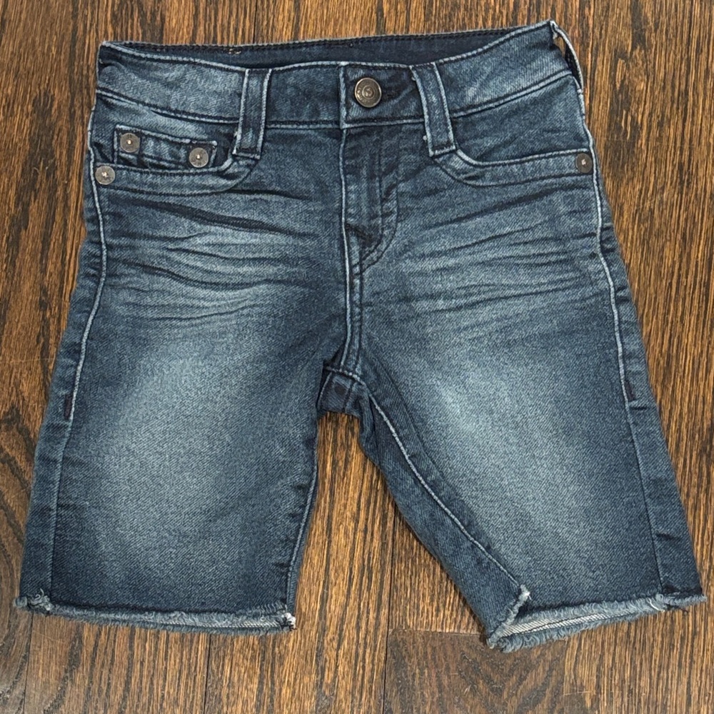 True Religion Kids Blue Denim Shorts